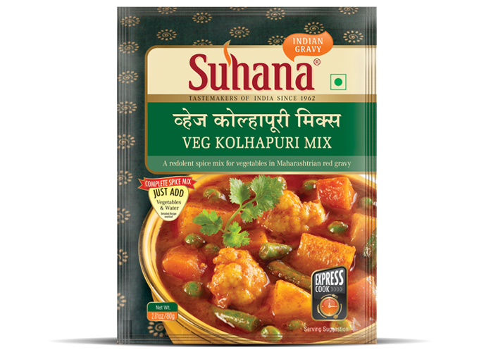 Suhana Veg Kolhapuri Spice Mix Pouch