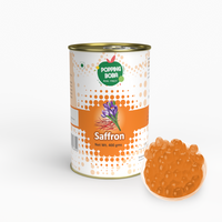 Saffron Popping Boba - 400 gms