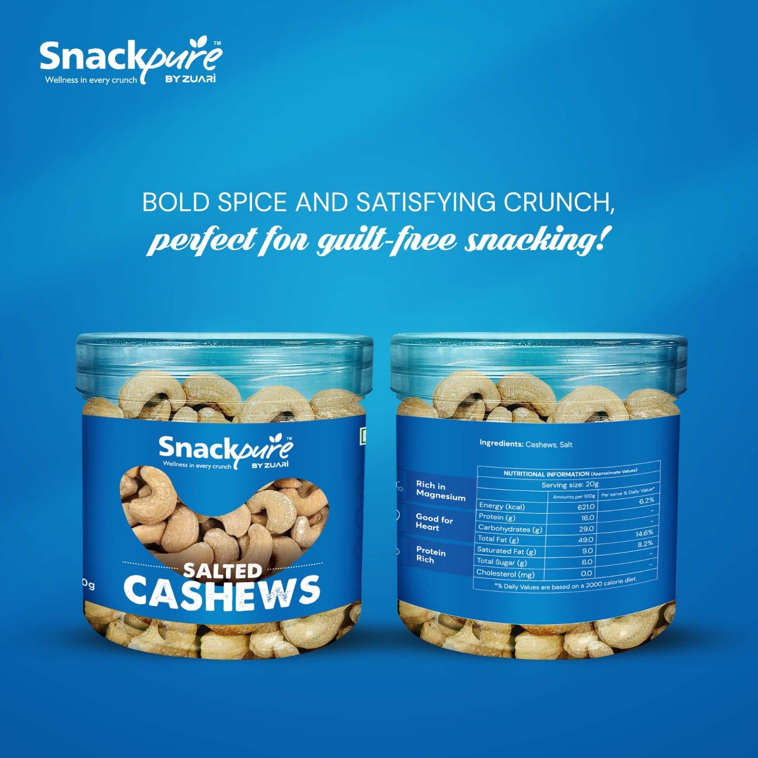 Roasted Salted Cashews