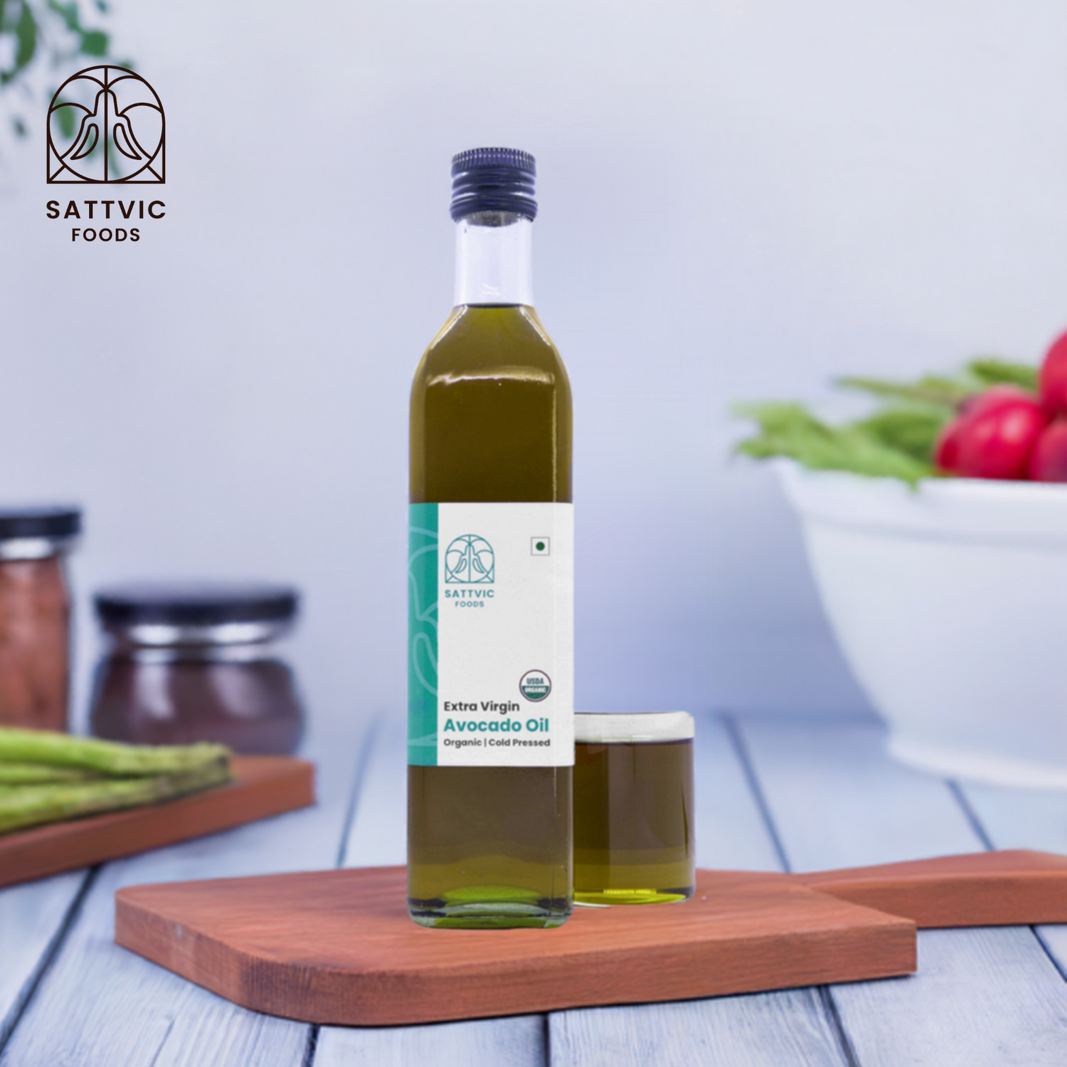 Avocado Oil | Extra Virgin | Certified Organic, Cold-Pressed, NON-GMO