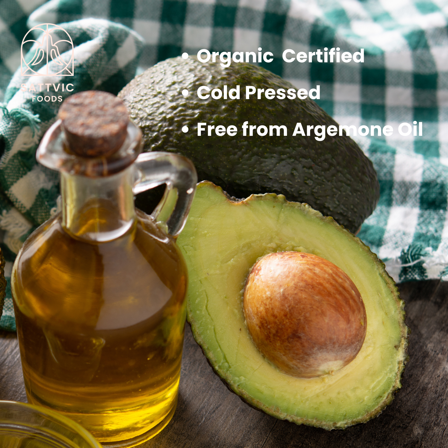 Avocado Oil | Extra Virgin | Certified Organic, Cold-Pressed, NON-GMO