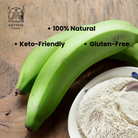 Raw Banana Flour | Natural Gluten-Free | Superfood