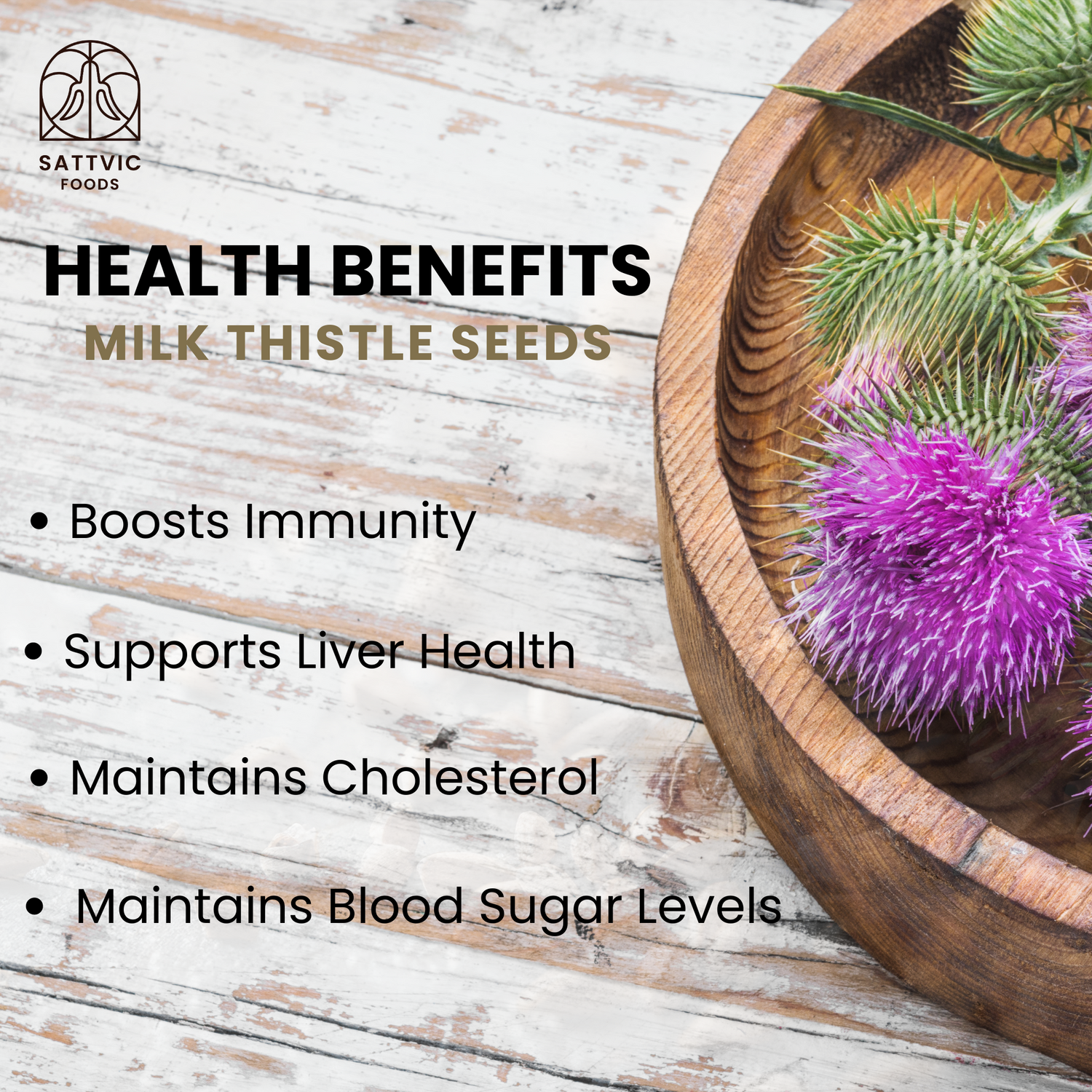 Milk Thistle Seeds | Natural Liver detoxifier