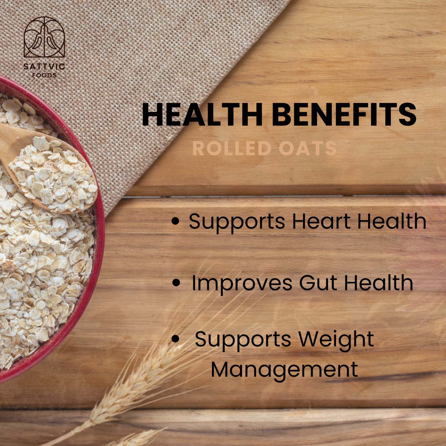 Rolled Oats | Jumbo-Sized | Gluten-free