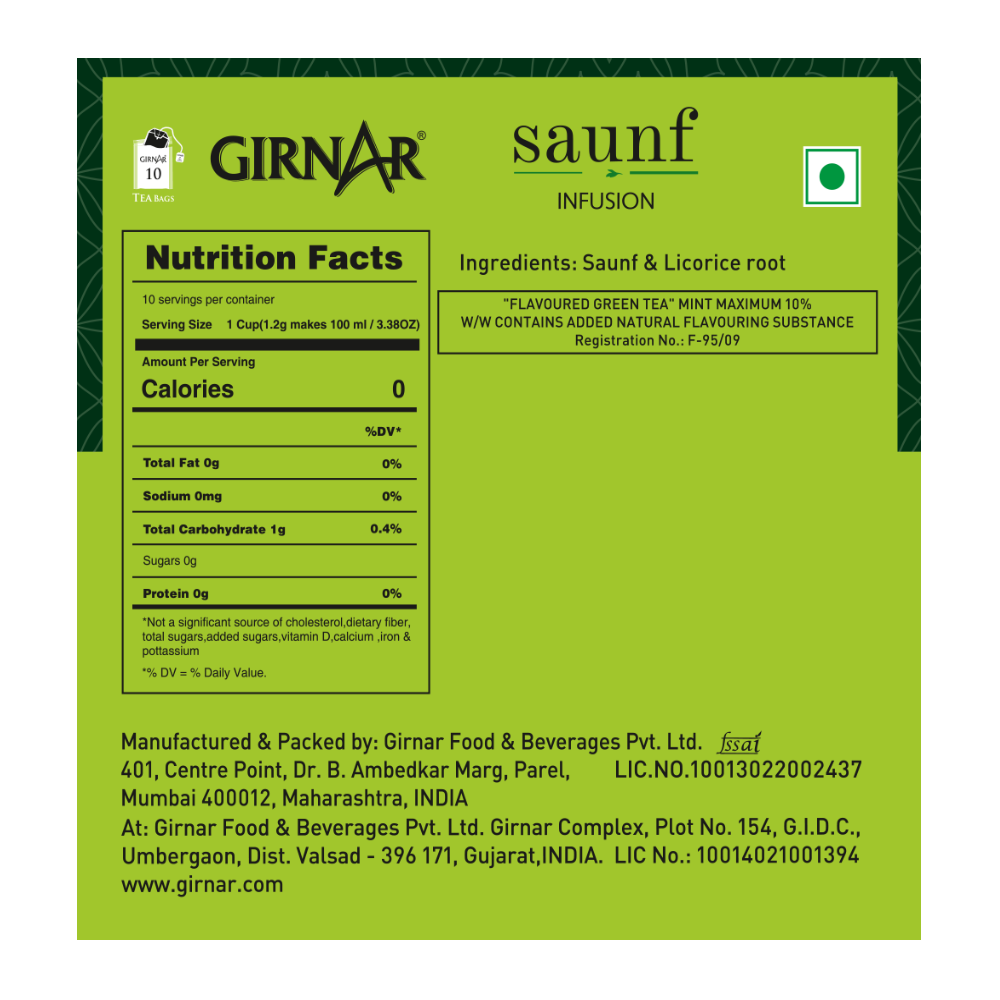 Girnar Saunf Infusion