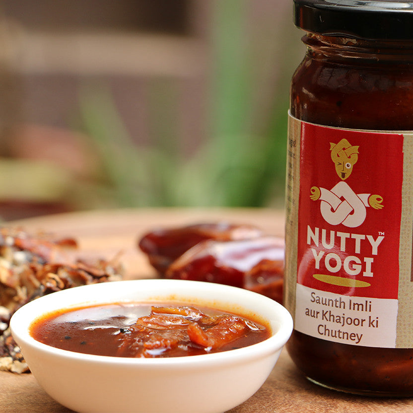 Nutty Yogi Saunth Imli aur Khajur Ki Chutney 250gm