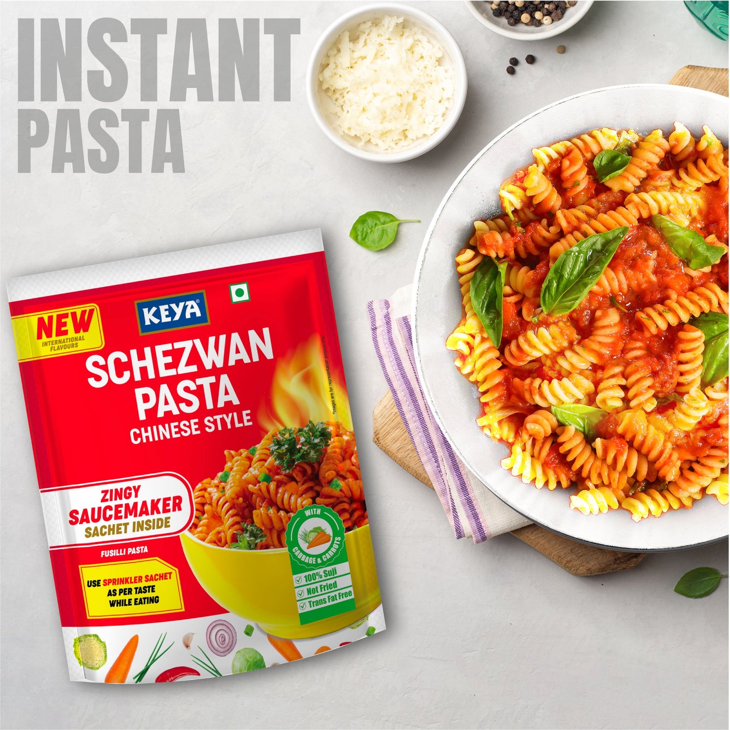 Keya Schezwan Pasta Chinese Style 68g