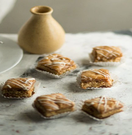 Almond House White Chocolate Baklava