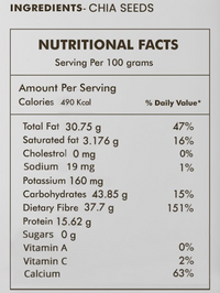 Chia Seeds 30g