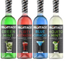 Fruitaco Blue Curacao, Grenadine, Green Mint & Mojito Mint 250ml each