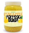ZAWAA Pine Apple Fruit Flavor Popping Boba of 1 kg