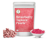 Twisty Boba Strawberry Flavoured Tapioca Pearls for Bubble Tea - 250G