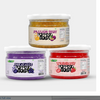zawaa boba tea assorted popping boba pearls – blueberry, passionfruit & strawberry - 300G