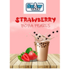 Strawberry Flavor Tapioca Pearls Boba Tea / Chewy Boba - 500G