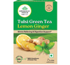 A TATA Product - Organic India Tulsi Green Tea Lemon Ginger - 25 Teabags