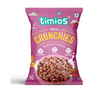 Timios Crunchies Breakfast Cereals Pouch | with Real Strawberries | Pack of 8