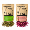 Jaivik Uttarakhand - Aromatic Rose Petals and Tulsi Leaves Tea Combo - 200G