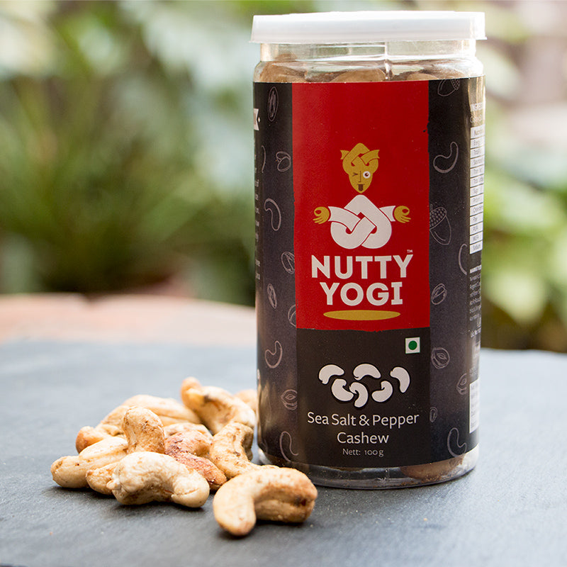 Nutty Yogi Sea Salt & Pepper Cashew