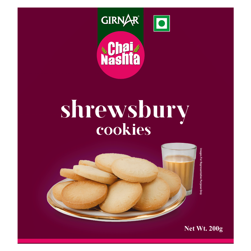 Girnar Chai Nashta - Shrewsbury Cookies