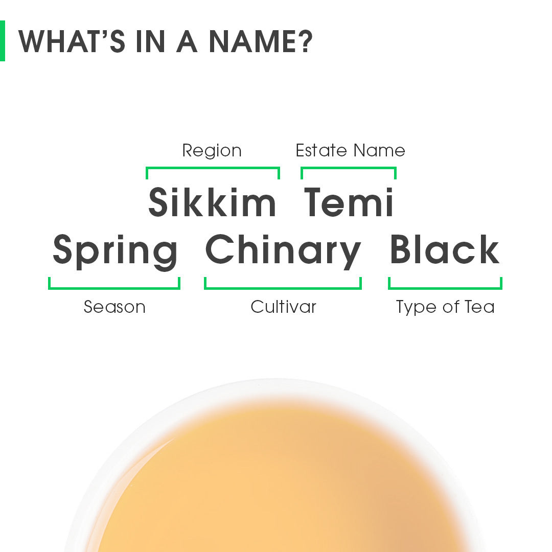 Teabox Sikkim Temi Spring Chinary Black - Veeha Foods