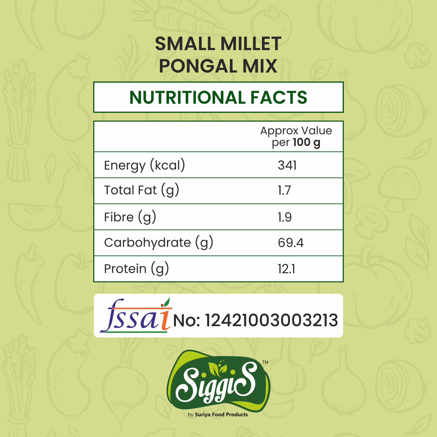 Small Millet Pongal Mix