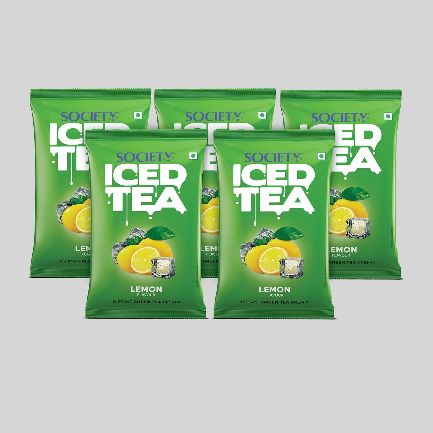 Society Iced Premix Tea Lemon Green Pouch