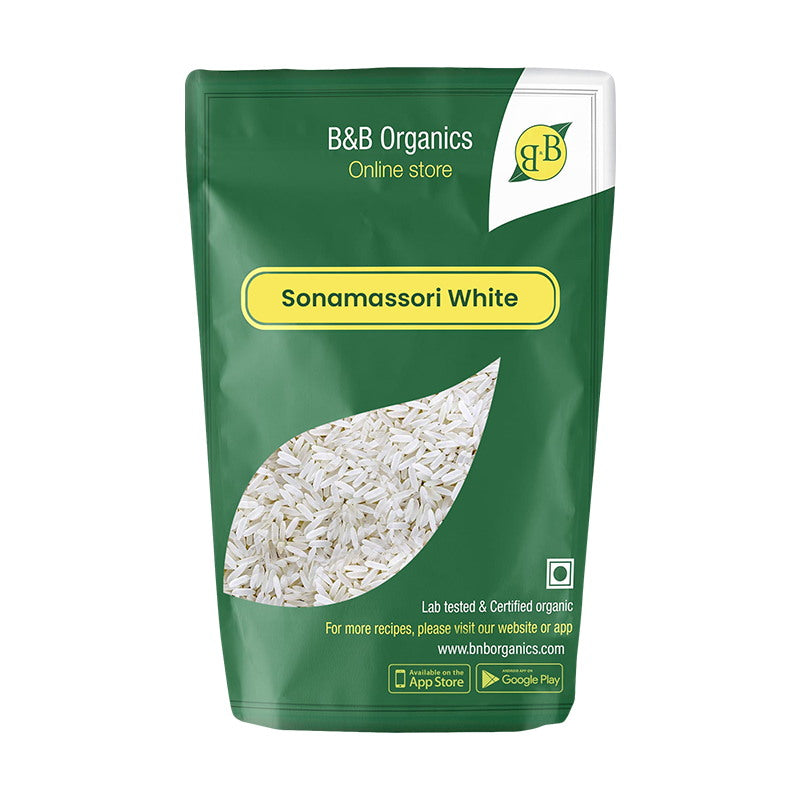 Organic Sona Masoori White Rice (Parboiled)