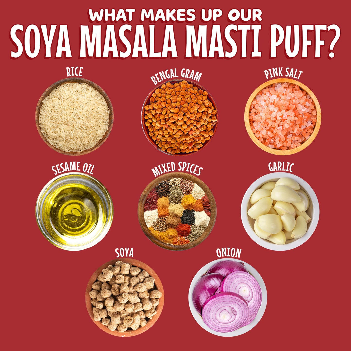 Soya Masala Masti Puff (4 Pack)