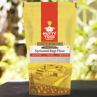 Nutty Yogi Sprouted Ragi Flour / Sprouted Finger Millet Flour