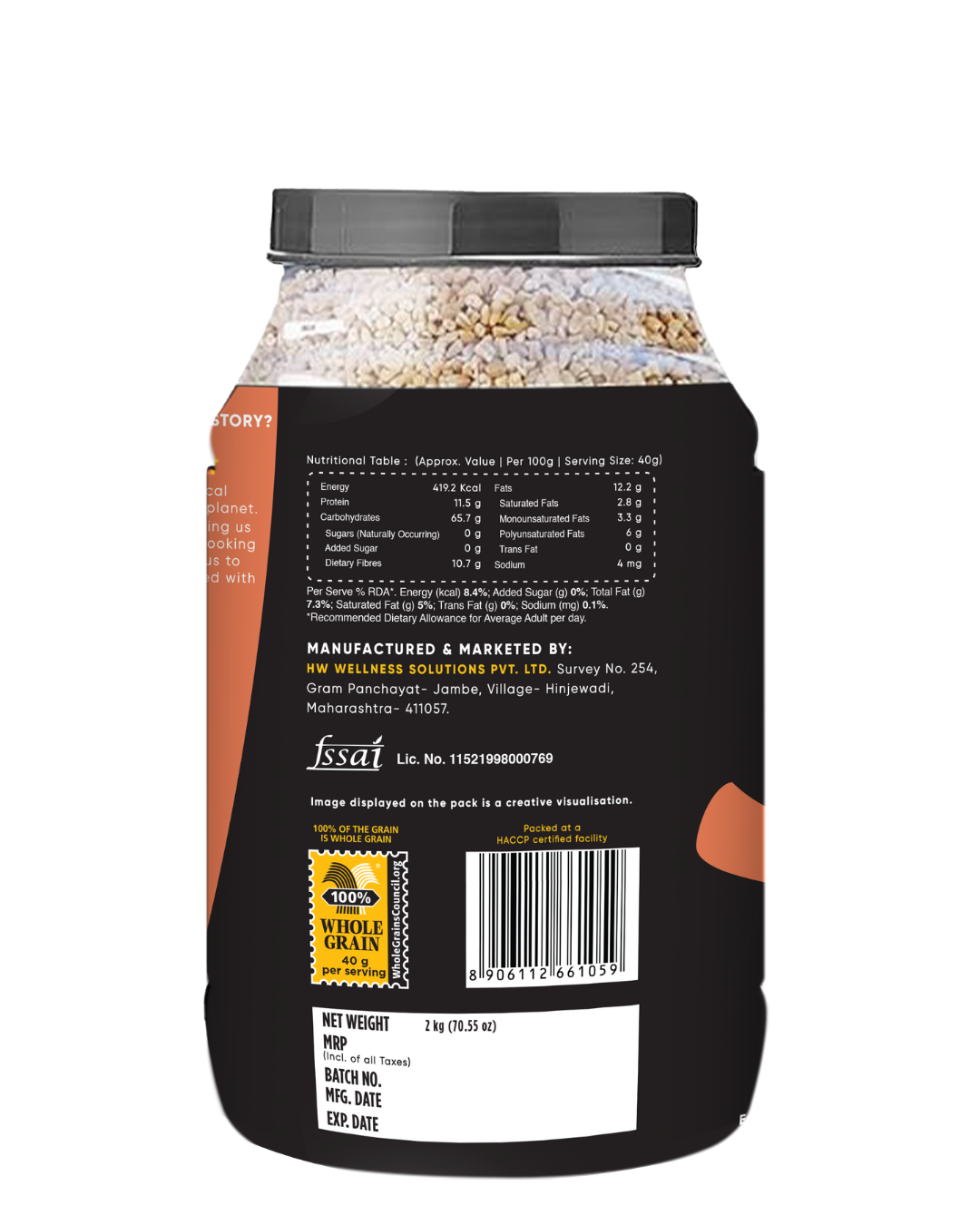 Steel Cut Oats 2kg