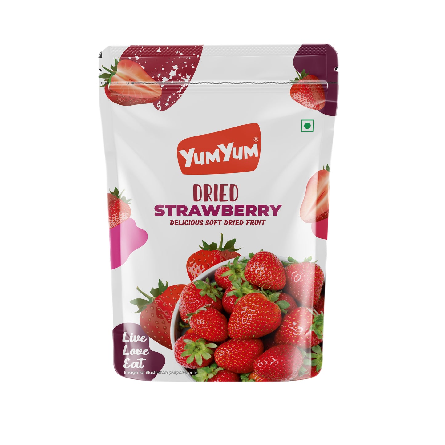 Yum Yum Dried Strawberry