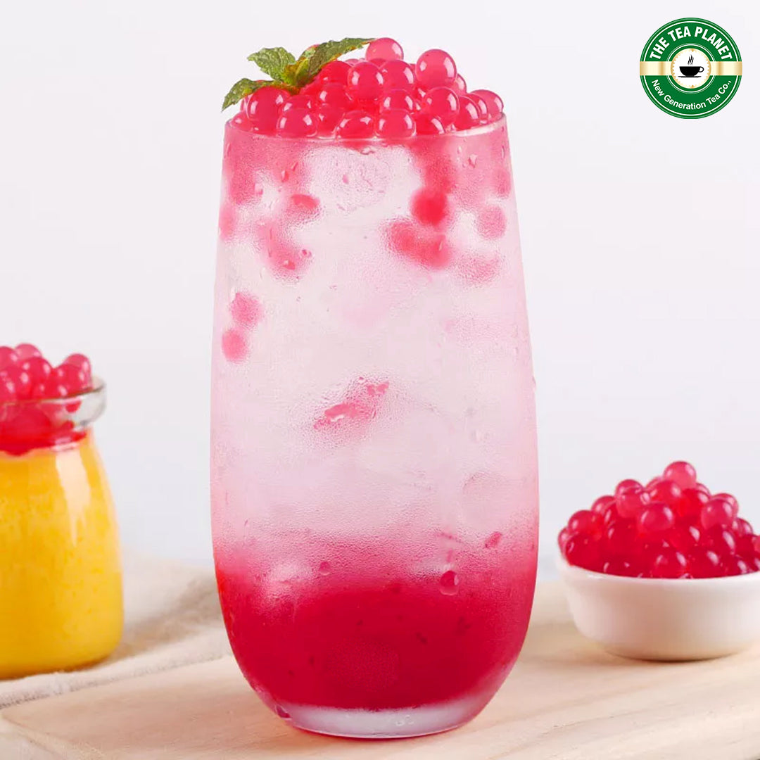 Strawberry Popping Boba - 2 kg