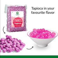 Strawberry Tapioca Pearls - 500 gms