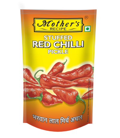 Stuffed Red Chilli Pickle 200 gm