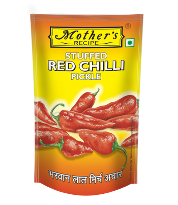 Stuffed Red Chilli Pickle 200 gm