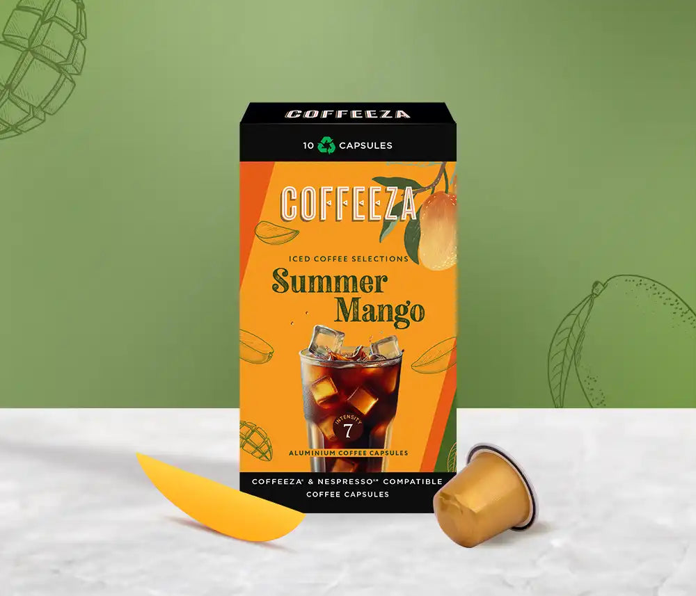 Summer Mango Flavoured Coffee Capsules (Limited Edition) - Iced Coffee Creations