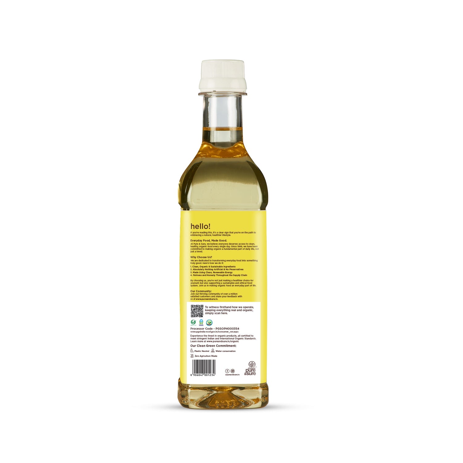 Organic Sunflower Oil-500ml