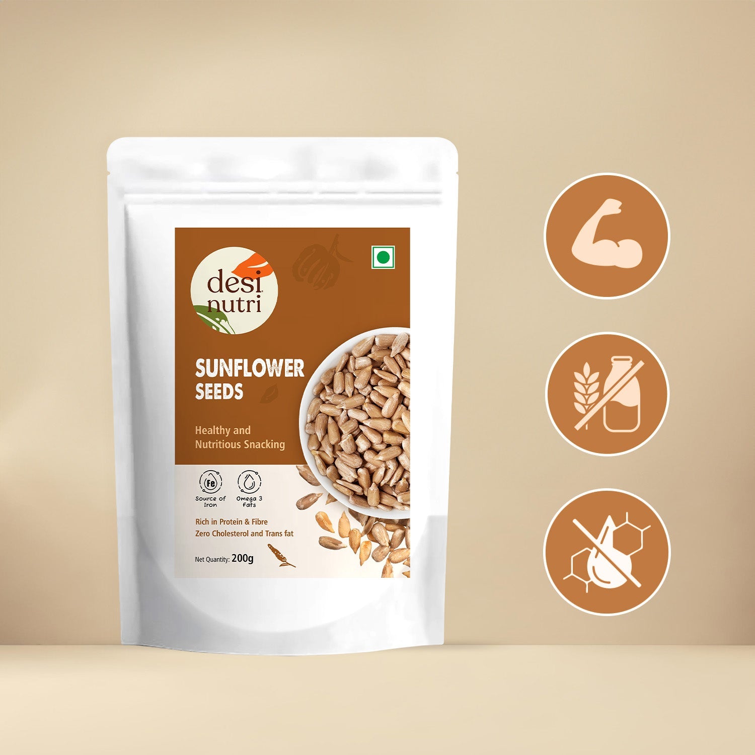Sunflower Seeds  - 200 Gms
