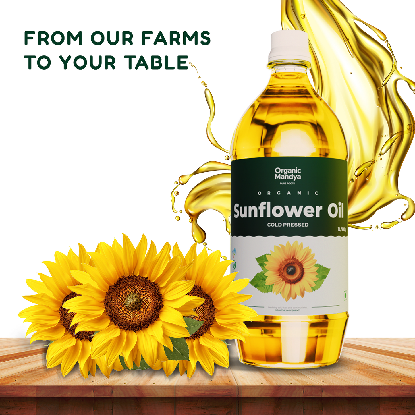 Sunflower Oil - Cold Pressed