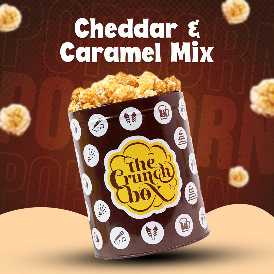 Cheddar Buttered & Caramel Mix