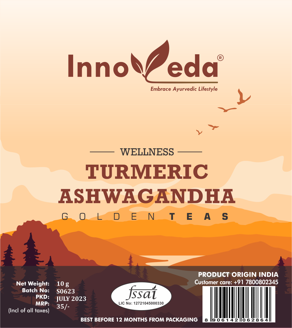 Innoveda Turmeric Ashwagandha Tea