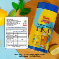 Zesty Lemon Iced Tea (Sugar-Free) | Refreshingly Tangy, Guilt-Free Hydration | 200g