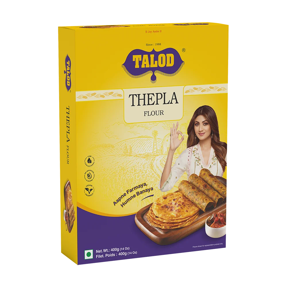 Thepla Instant Mix Flour – Healthy & Tasty, Makes 400g