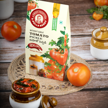 Tomato Pickle Pouch(Without Garlic)