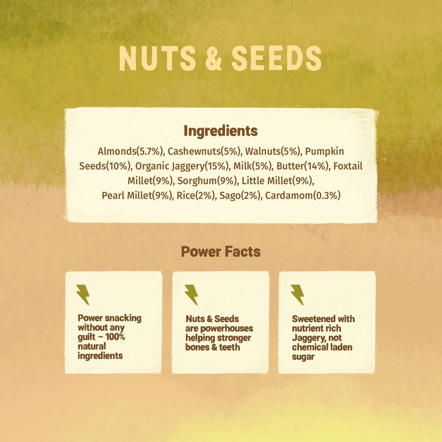 Nuts & Seeds Cookies - Pack of 3