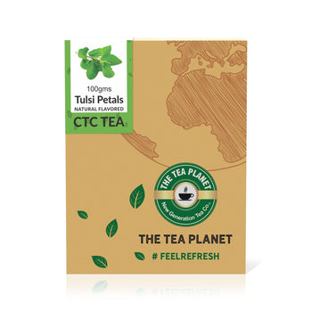 Tulsi Black Flavored CTC Tea