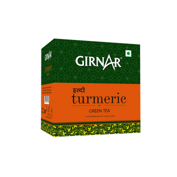 Girnar Green Tea Bags - Turmeric