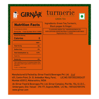 Girnar Green Tea Bags - Turmeric