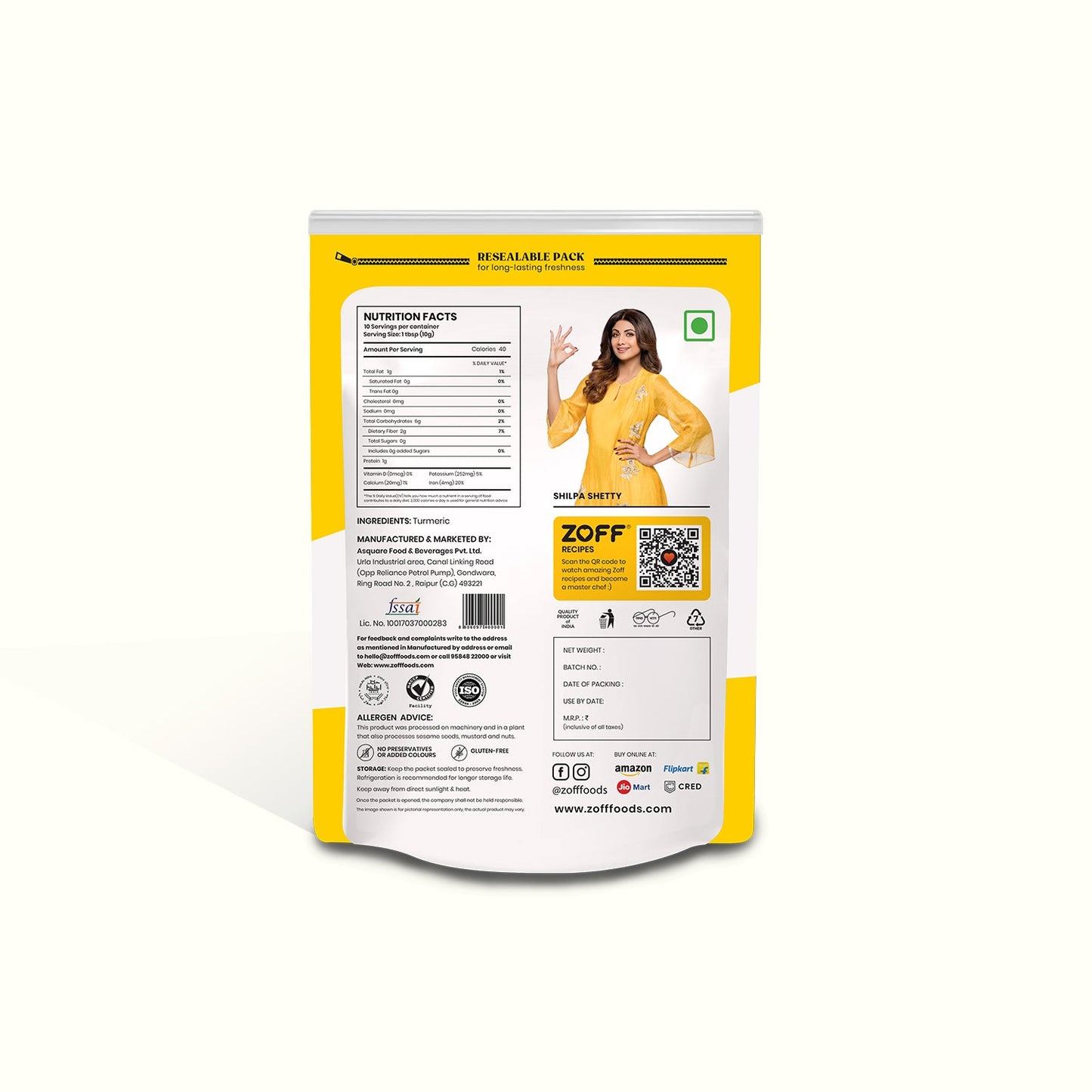 Zoff Turmeric Powder