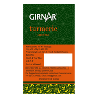 Girnar Green Tea Bags - Turmeric